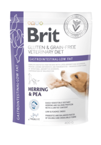 Brit GF Veterinary Diets Dog Gastrointestinal-Low fat 400 g