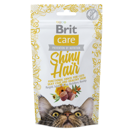 Brit Care Cat Snack Shiny Hair 50 g Brit Care Cat Snack Shiny Hair 50 g