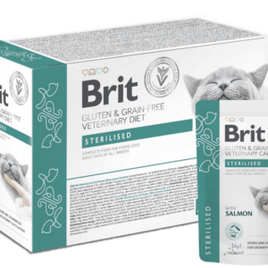Brit Grain & Gluten-Free VD Care Cat Pouch fillets in Gravy Sterilised 12x 85 g