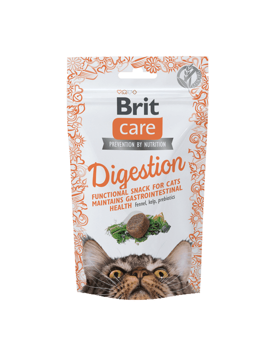 Brit Care Cat Snack Digestion 50 g Brit Care Cat Snack Digestion 50 g