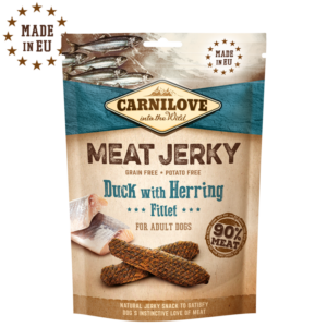 Carnilove Jerky Duck & Herring Fillet 100g