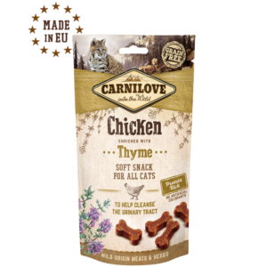 Carnilove Cat Semi Moist Snack Chicken enriched with Thyme 50g
