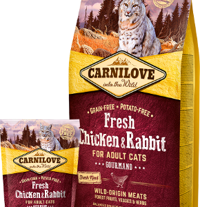 Carnilove Cat Fresh Chicken & Rabbit 400 g