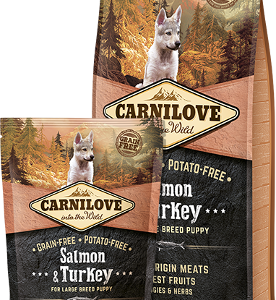 Carnilove Salmon & Turkey for large breed puppy 1,5 kg