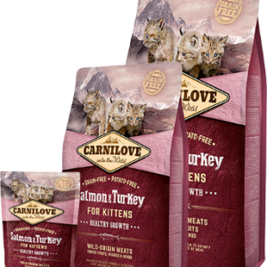 Carnilove Salmon & Turkey for Kittens – Healthy Growth 6 kg