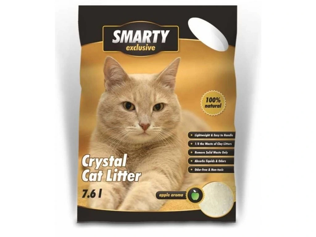 SMARTY Exclusive 7,6 l silikátové stelivo Jablko SMARTY Exclusive 7,6 l silikátové stelivo Jablko