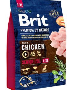 Brit Premium Dog by Nature Senior L+XL 3kg
