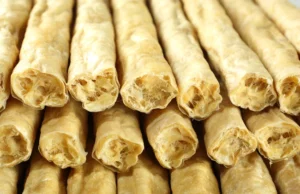 Mira Mar Bow Wow Naturální Tyč s drůbežími játry a Jukou 22cm (50ks)