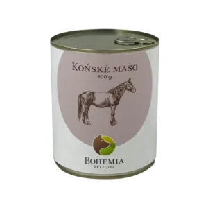 Bohemia Pet Food BOHEMIA Koňské maso ve vlastní šťávě 800g