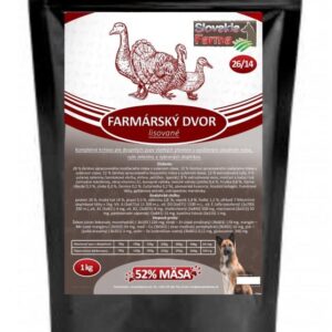 Lisované hypoalergenní Granule Slovakia Farma – Farmárský dvor 26/14 – 1 kg