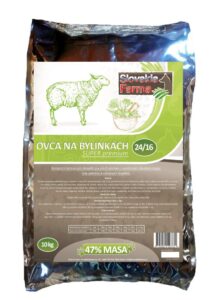 Hypoalergenní Granule Slovakia Farma - Ovca na bylinkách 24/16 - 10 kg