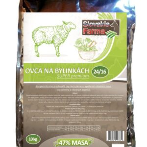 Hypoalergenní Granule Slovakia Farma – Ovca na bylinkách 24/16 – 10 kg