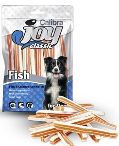 Calibra Joy Dog Classic Fish&Chicken Sandwich 80g