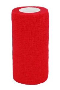 COVETRUS brand Obinadlo elast. CVET samoad.10cmx4,5m červené 1ks