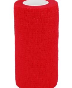 COVETRUS brand Obinadlo elast. CVET samoad.10cmx4,5m červené 1ks
