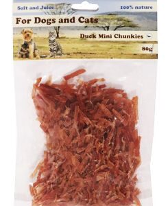 Pochoutka Kachní mini kousky poloměkké 80g