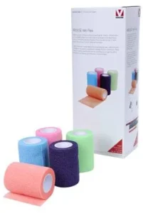 KRUUSE Obinadlo elast. Vet-Flex 7,5cm x 4,5m mix Kruuse 10ks