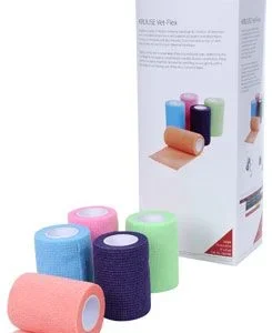 KRUUSE Obinadlo elast. Vet-Flex 7,5cm x 4,5m mix Kruuse 10ks