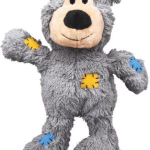 Hračka textil KONG Wild Knots Bear S/M mix