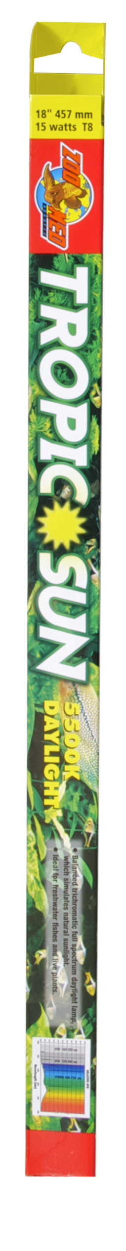 ZOOMED ZMD osvetl.Tropic Sun 5500K Daylight 15W/450mm ZOOMED ZMD osvetl.Tropic Sun 5500K Daylight 15W/450mm