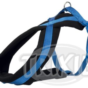 Trixie Postroj Premium Podšitý Královsky Modrá – L/XL