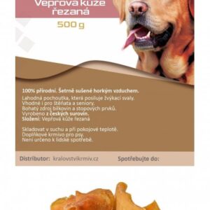 Sušená vepřová kůže 500 g – SlovakiaFarma Massaro