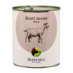 Bohemia Pet Food BOHEMIA Kozí maso ve vlastní šťávě 800 g