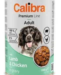 Calibra Dog Premium konz. with Lamb&Chicken 1240g