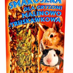 Tyčinka s malinami a jahodami hlodavec Dako (2 ks)