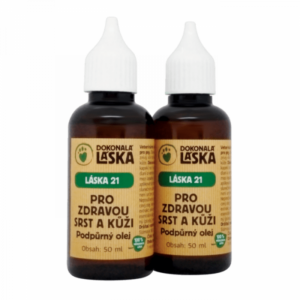 Dokonalá Láska LÁSKA 21 - Pro zdravou kůži a srst - podpůrný olej 100 ml