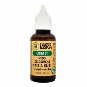 Dokonalá Láska LÁSKA 21 - Pro zdravou kůži a srst - podpůrný olej 30 ml