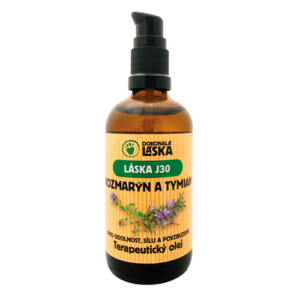 Dokonalá Láska LÁSKA J30 ROZMARÝN A TYMIÁN - terapeutický olej