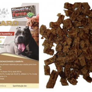 Masové krůtí kostky SlovakiaFarma Massaro 100g