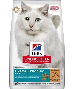 Hill’s Fel. SP Adult Hypoallergenic Insect&Egg 1,5kg