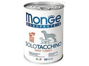 MONGE Monge Dog SOLO GRAIN FREE Krůta monoprotein 400g/24bal