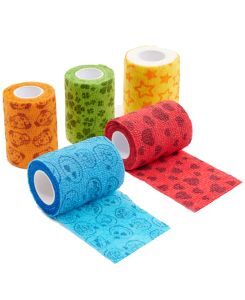 KRUUSE Obinadlo elast. Fun-Flex Care 7,5cmx4,5m Mix barev 10k