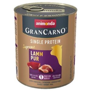 Animonda GRANCARNO Single Protein 800 g čisté jehněčí, konzerva pro psy