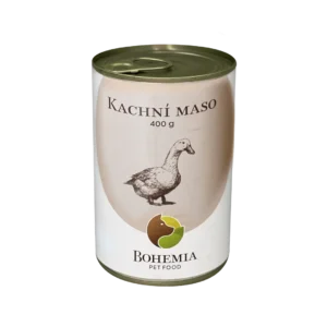 Bohemia Pet Food BOHEMIA Kachní maso ve vlastní šťávě 400g