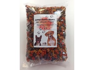 FRIGERA NV. Kostičky MINI MIX 6 druhů 2,5kg sáček - poloměkký pamlsek