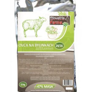 Hypoalergenní Granule Slovakia Farma – Ovca na bylinkách 24/16 – 15 kg