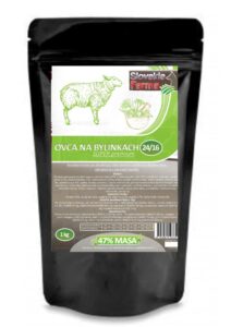 Hypoalergenní Granule Slovakia Farma - Ovca na bylinkách 24/16 - 1 kg