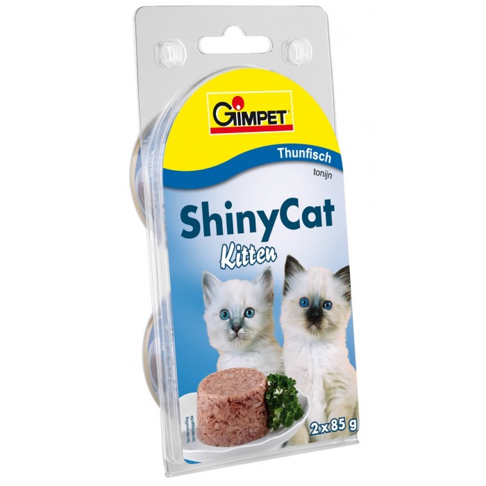 Gimpet ShinyCat Junior tuňák 2x70g (16x) Gimpet ShinyCat Junior tuňák 2x70g (16x)