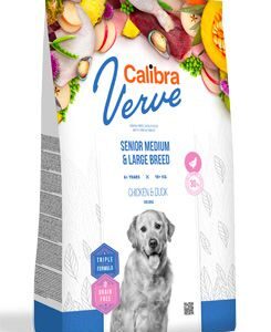 Calibra Dog Verve GF Senior M&L Chicken&Duck 12kg