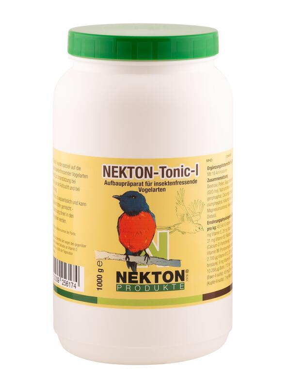 NEKTON Tonic I - krmivo s vitamíny pro hmyzožravé ptáky 800g NEKTON Tonic I - krmivo s vitamíny pro hmyzožravé ptáky 800g