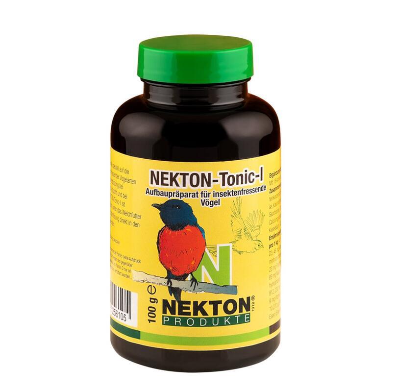 NEKTON Tonic I - krmivo s vitamíny pro hmyzožravé ptáky 100g NEKTON Tonic I - krmivo s vitamíny pro hmyzožravé ptáky 100g