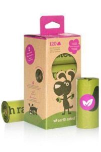 Sáčky na psí exkrementy ER s vůní levandule 8 rolí