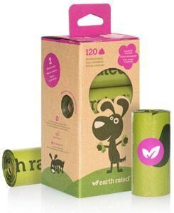 Sáčky na psí exkrementy ER s vůní levandule 8 rolí