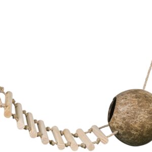 Nobby kokosový domek s žebříkem 65 cm