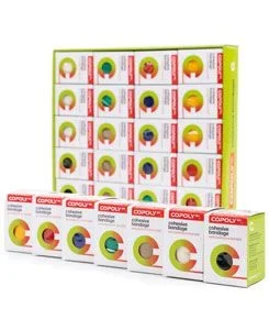 Obinadlo elast. CoPoly 7,5cm x 4,5m MIX 20ks BOX