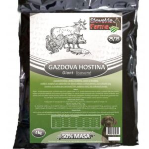 Gazdova hostina 25/15 – lisované granule SlovakiaFarma pro velká plemena – 4 kg